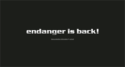 Desktop Screenshot of endanger.de