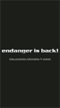 Mobile Screenshot of endanger.de